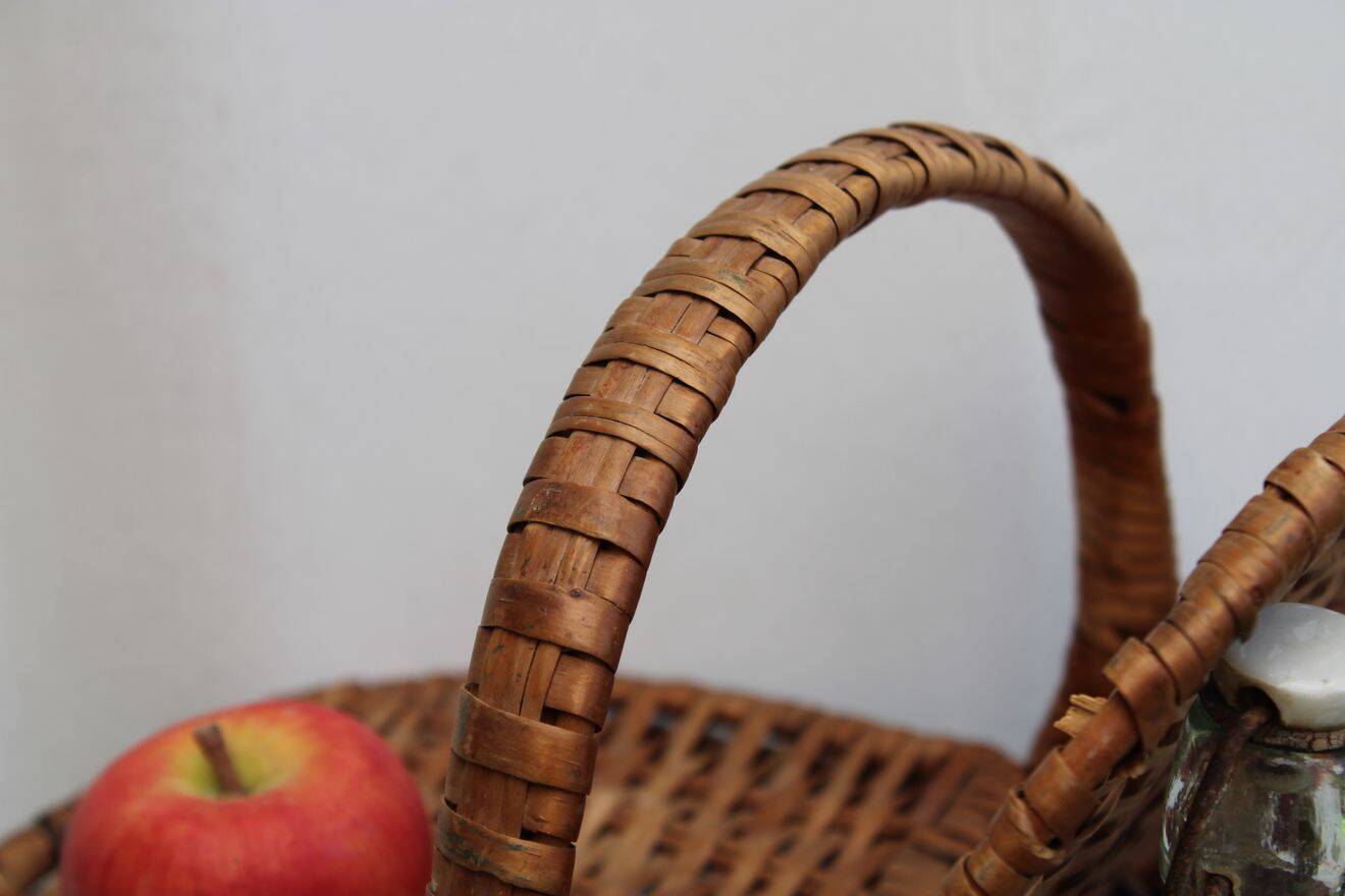 Panier de pique-nique en osier