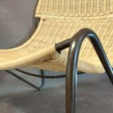 Wicker lounge chair