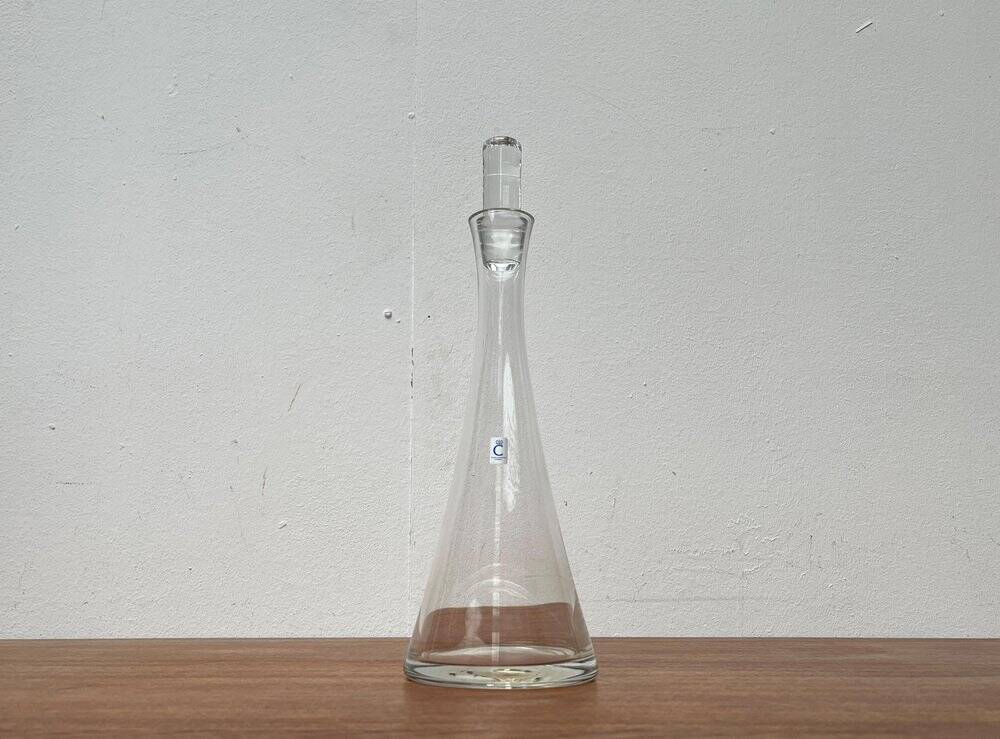 German glass carafe from Christinenhütte