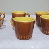 6 tasses à café Sarreguemines
