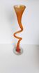 Large vintage soliflore vase in blown glass