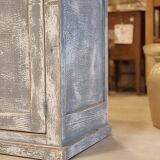 Blue-grey patinated sideboard / jam cupboard