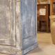 Blue-grey patinated sideboard / jam cupboard