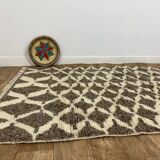 Handmade Moroccan Berber rug 242 X 142 CM
