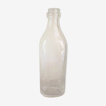 Bottle transparent glass