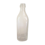Clear glass bottle