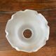 antique tulip lampshade in frosted glass