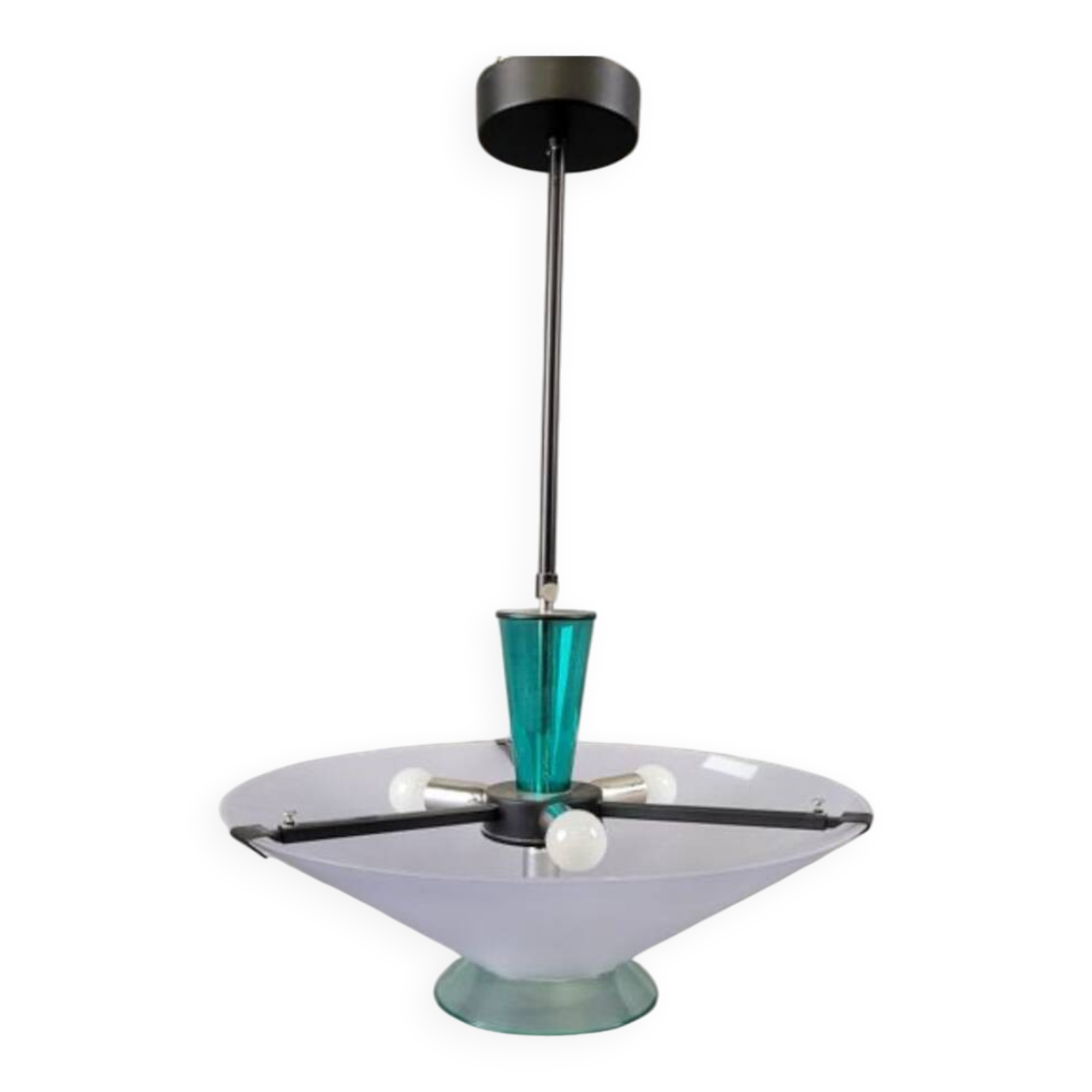 1970s designer chandelier