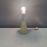 Table lamp in solid marble. Danish from the 80s.