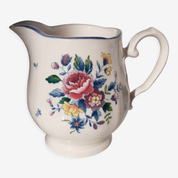 Flowery milk jug