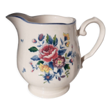 Pot à lait fleuri