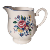 Pot à lait fleuri