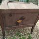 Commode marqueterie plateau marbre style louis xv