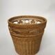 Basket rattan braided