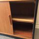 Vintage storage furniture, presentation counter
