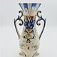 Small vase with floral decoration from Rouen