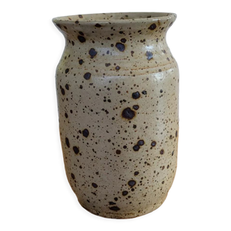 Pyrite sandstone vase