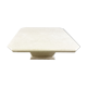 Vintage travertine hidden bar coffee table, 1970s
