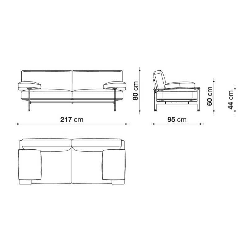 Diesis Sofa for B&B Italia, by Antonio Citterio and Paolo Nava