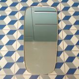 Vintage free-form mirror 31X64.5cm