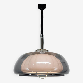 Mid-Century Space Age Adjustable Pendant Light, Italy