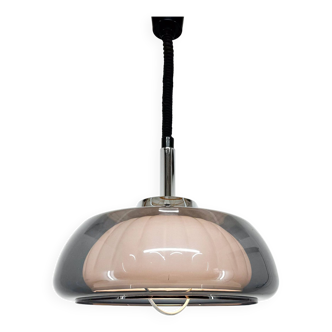 Mid-Century Space Age Adjustable Pendant Light, Italy