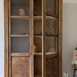 Parisian Art Deco glass cabinet