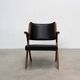 Leather lounge chair by Dal Vera