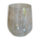 Vase with iridescent pattern
