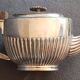 Art Deco teapot by William Hutton & Sons, silver-plated (EPBM), circa 1930.
