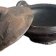 Abron Terracotta Bowls with Clay Lid - African Bowl