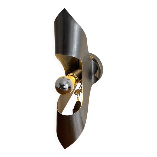 Grande applique Oxar. 1970. Space age. 47x12.