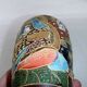 Vase of Japan Satsuma enamelled signature red stamp porcelain