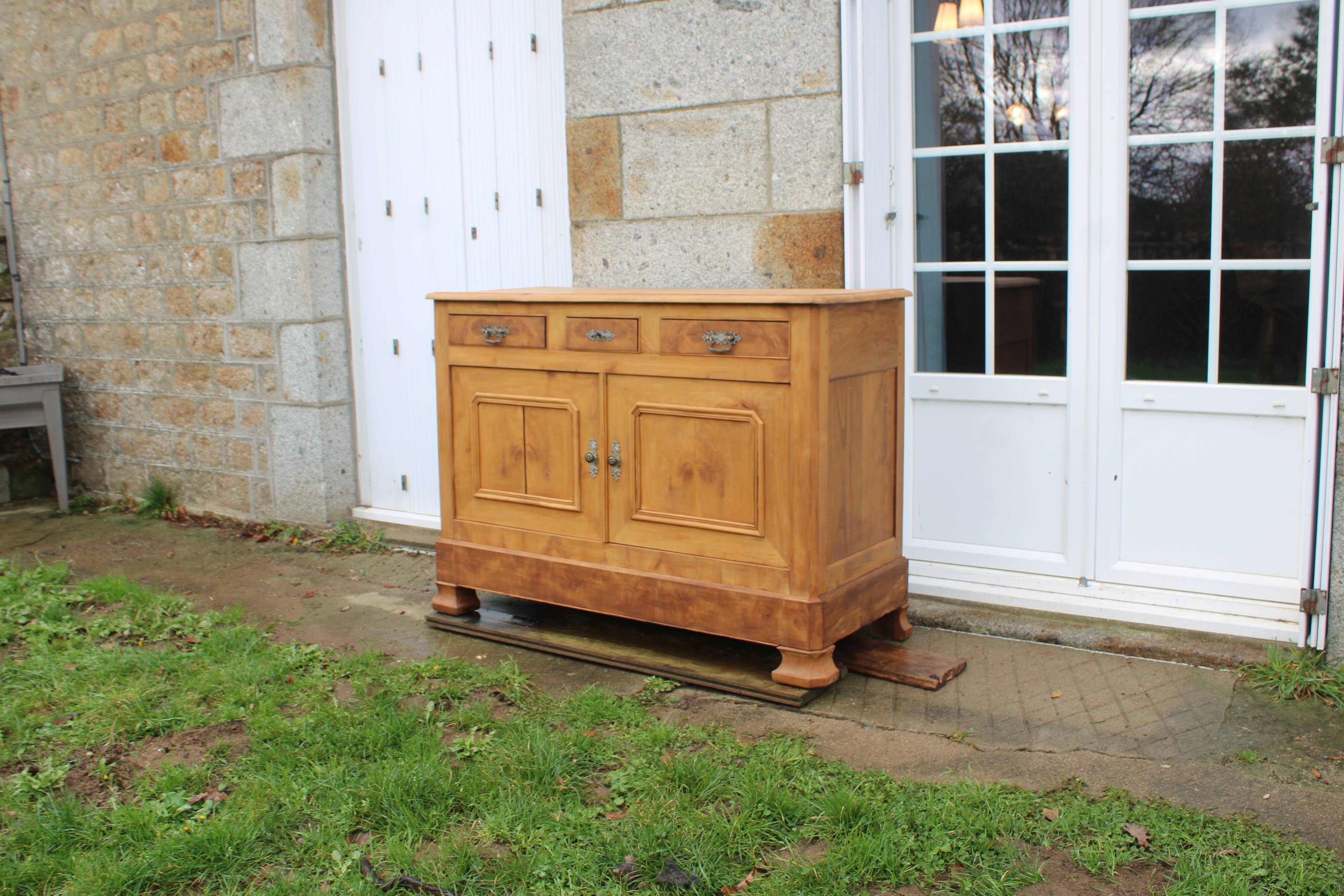 Antique wooden sideboard – Louis Philippe style