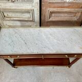 Louis XVI mahogany console