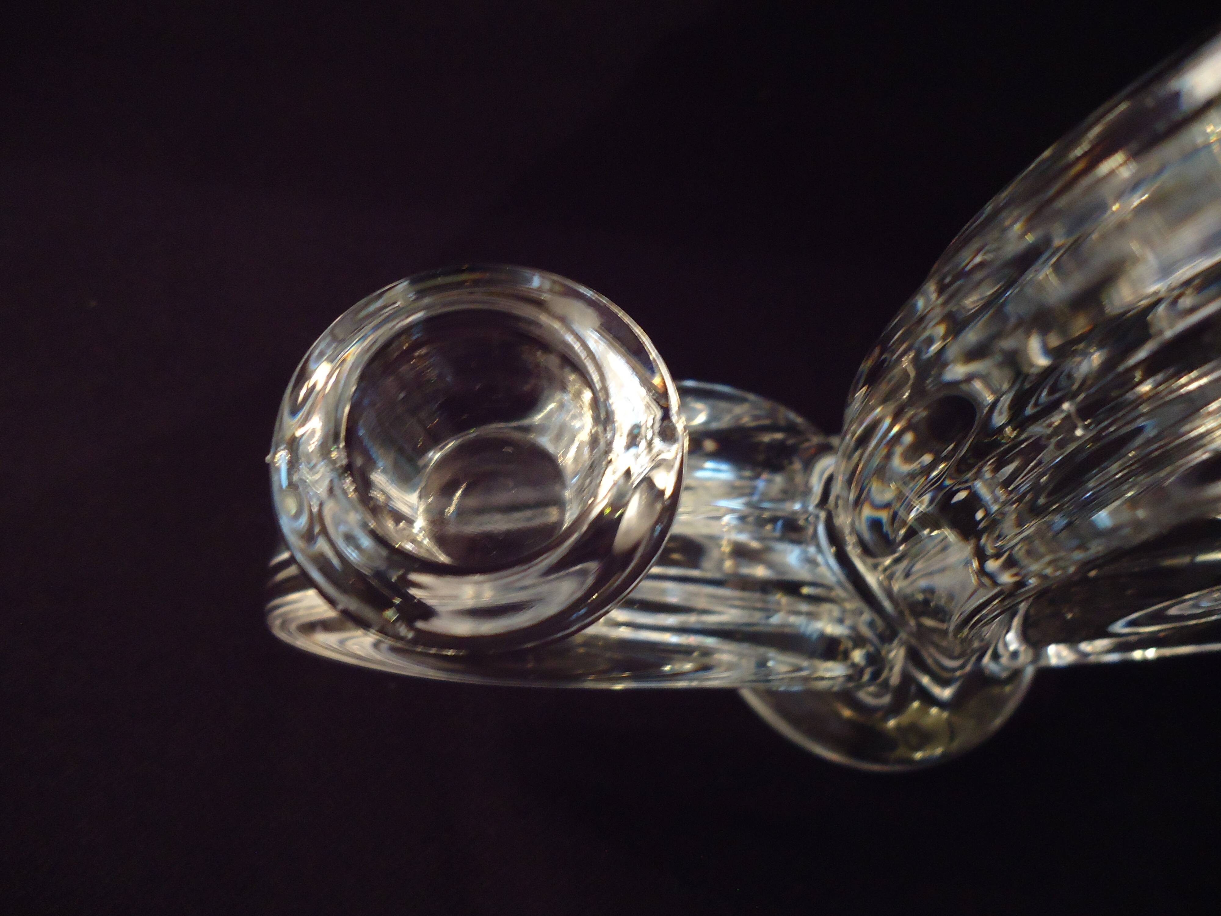 Two-light crystal chandelier Vannes Le Chatel A482