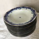 Lot 12 hollow porcelain plates Albar Julia from Romania