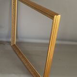 Frame decoration with berain gilded stucco wood 65x53.5 cm, foliage 58.9x47 cm SB