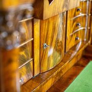 Secrétaire en acajou Biedermeier antique, 1850