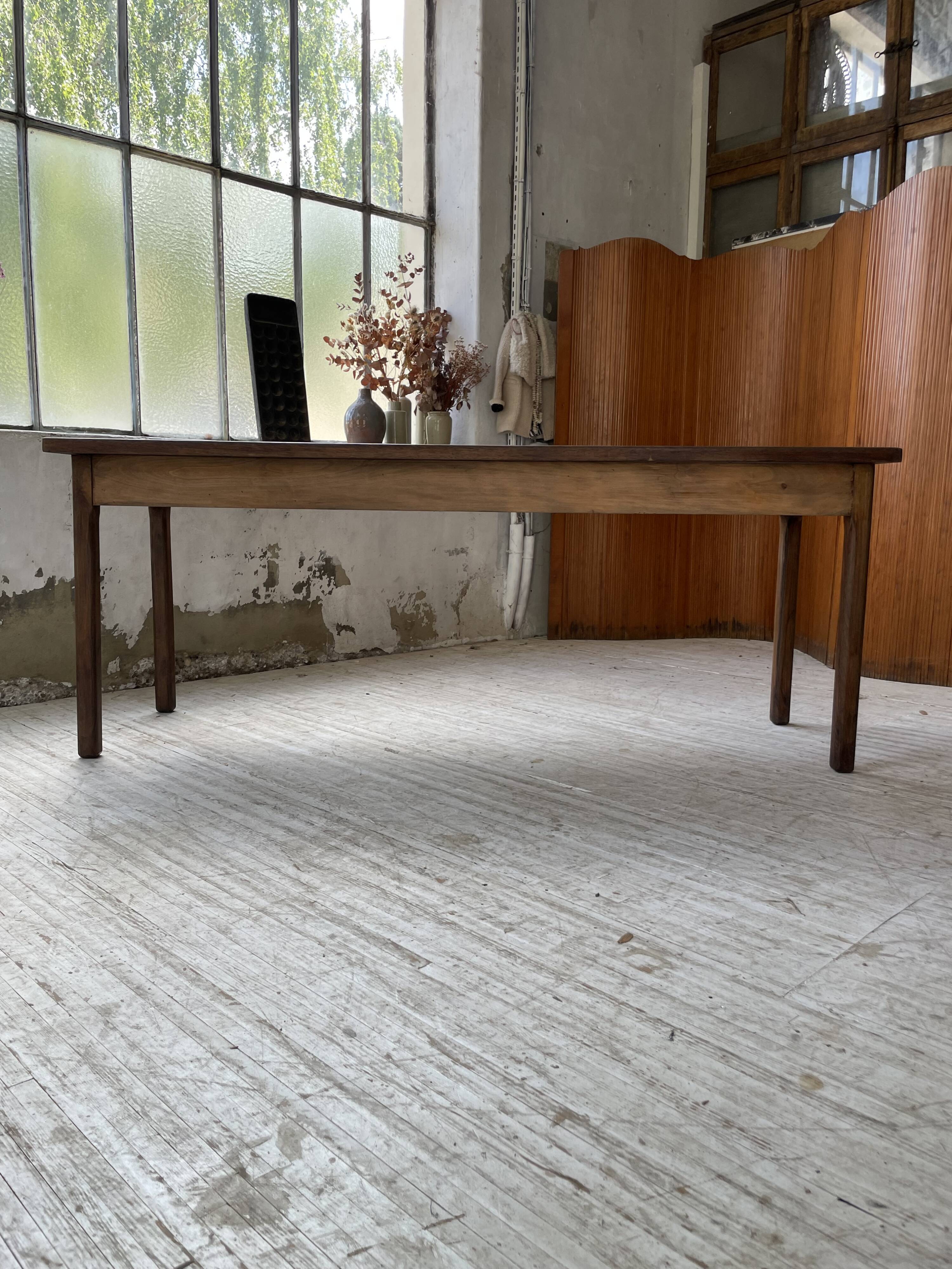 Cherry farm table 2m