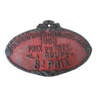 Boulogne sur mer pas de calais jumping 1953 kashmir33 (316) horse show plate