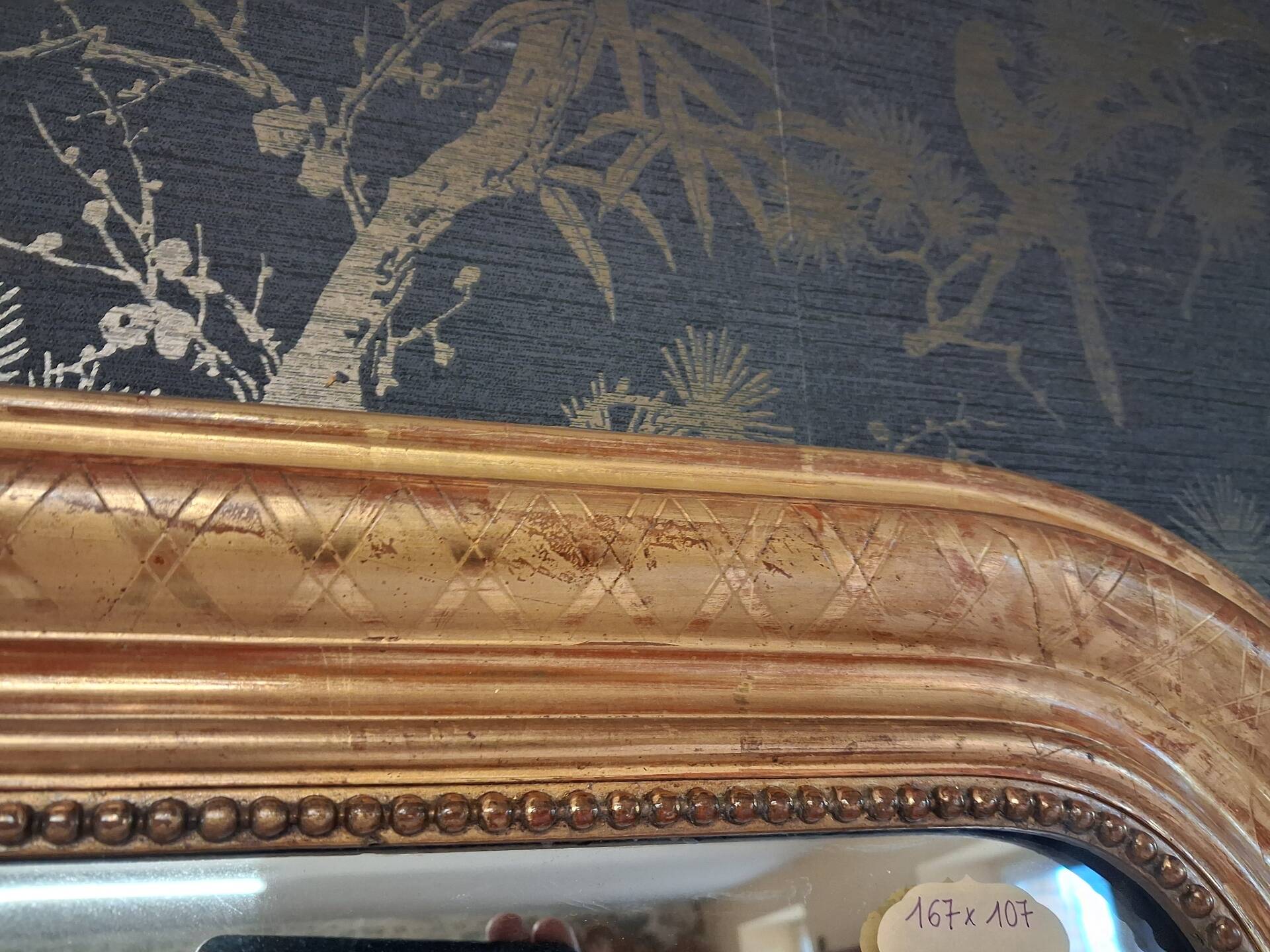 Louis Philippe mirror 167 x 107