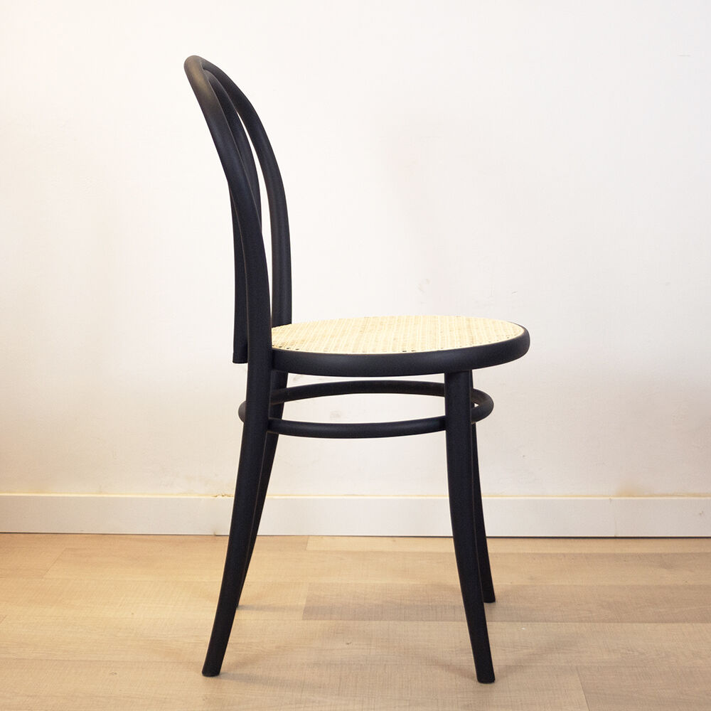 Black No.18 style chair, Czechoslovakia, 1960's
