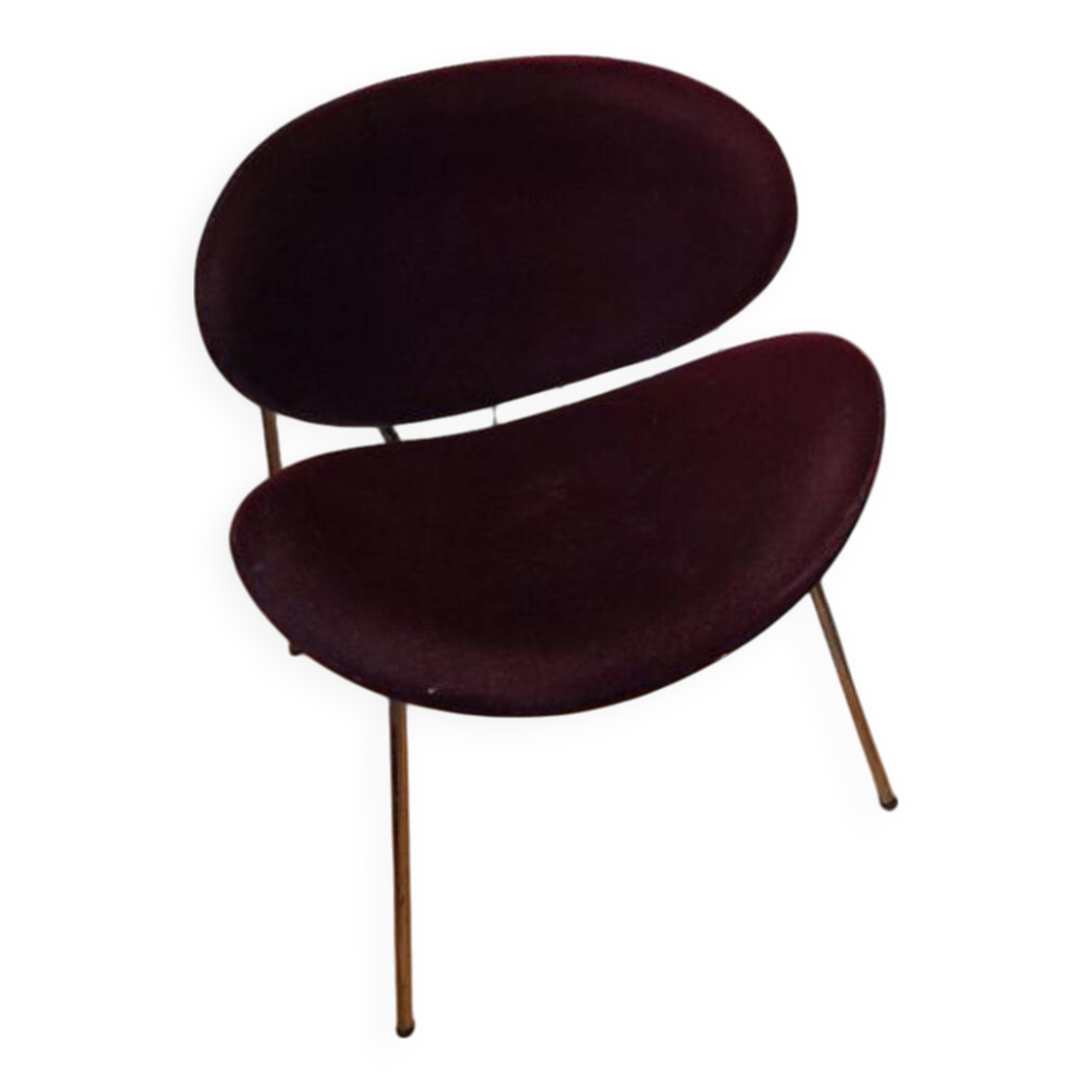 Velvet armchair