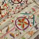 Kilim Suzani rug with multicolored embroidered patterns – 240x170 cm