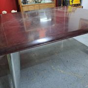 Tabla à manger carrée Modèle M " Série Lang " de Philippe Starck pour Driade Aleph