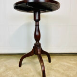 Walnut side table