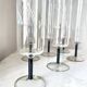 Set of 6 Art Deco Glasses – Vintage Champagne Cocktail Glasses