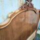 antique Louis XV style headboard