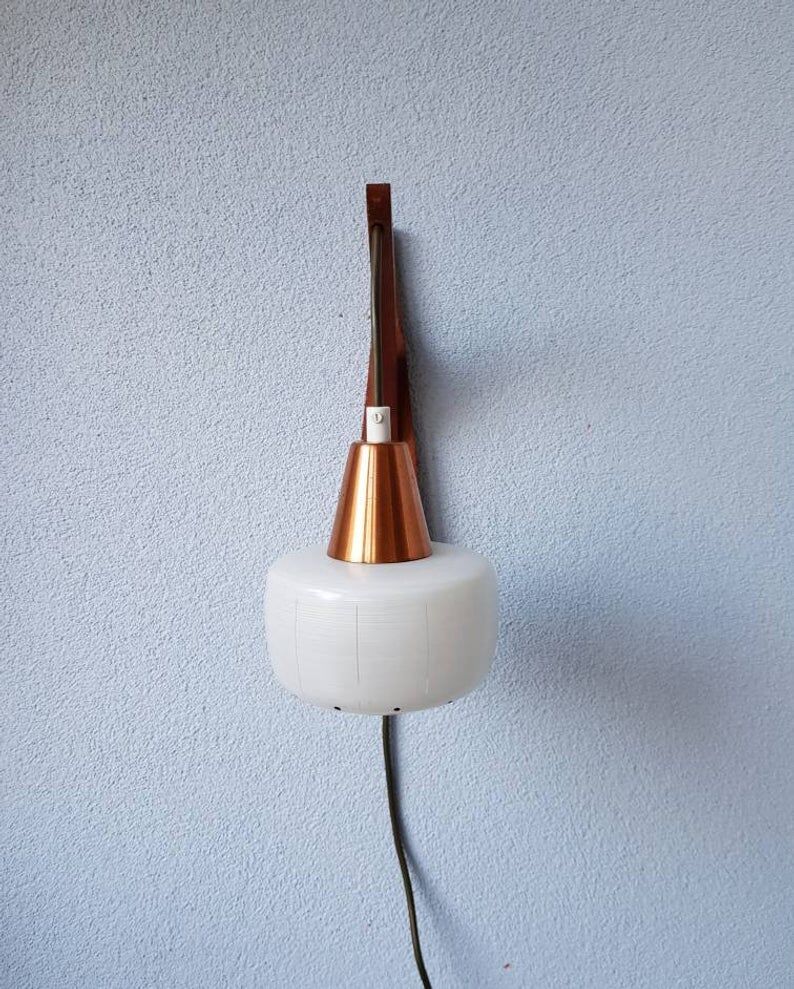 Glass and wood applique